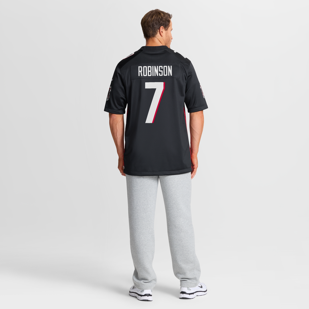Bijan Robinson Atlanta Falcons Game Jersey - Black