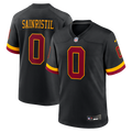 Mike Sainristil Washington Commanders Hail Raiser Alternate Game Jersey - Black