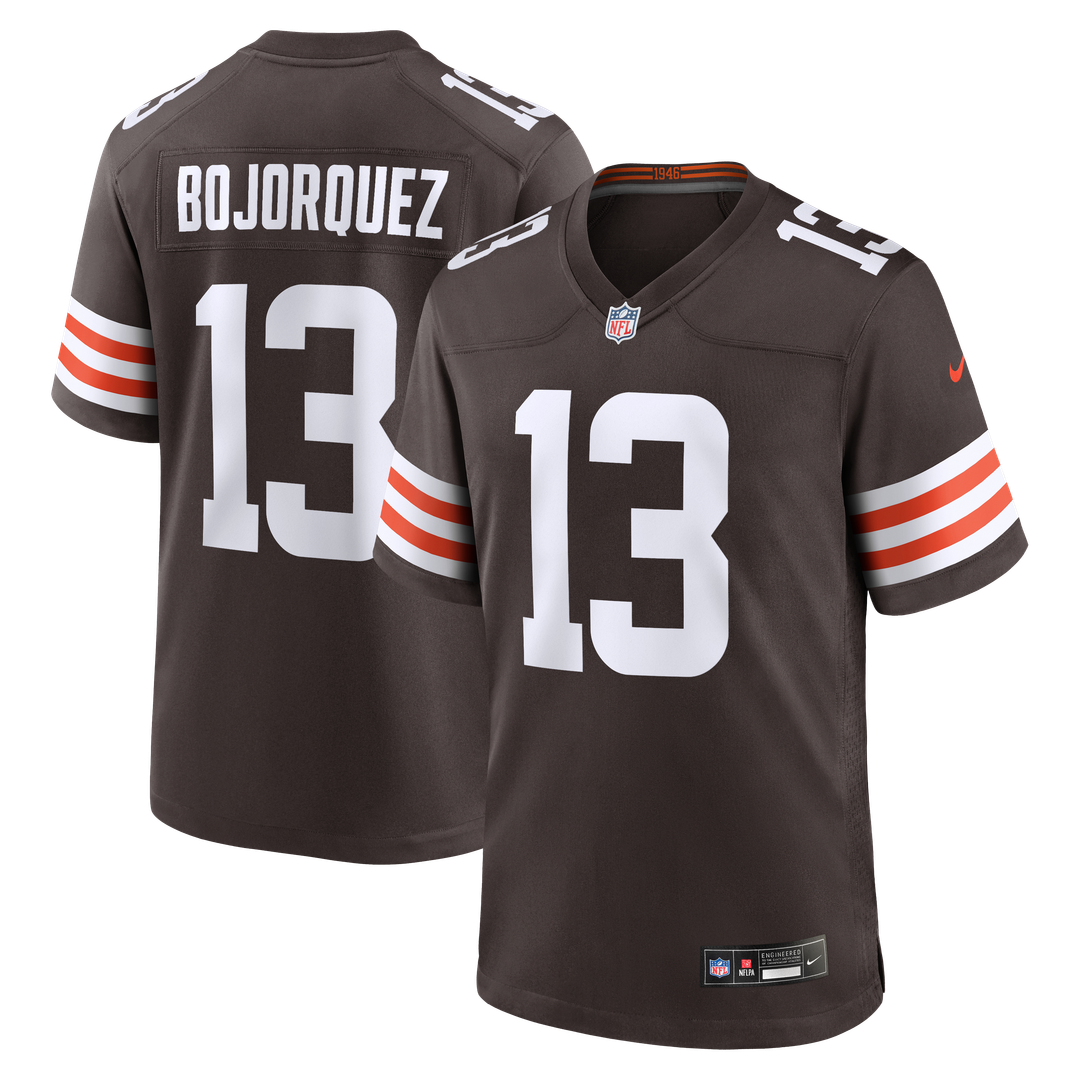 Corey Bojorquez Cleveland Browns Game Jersey - Brown