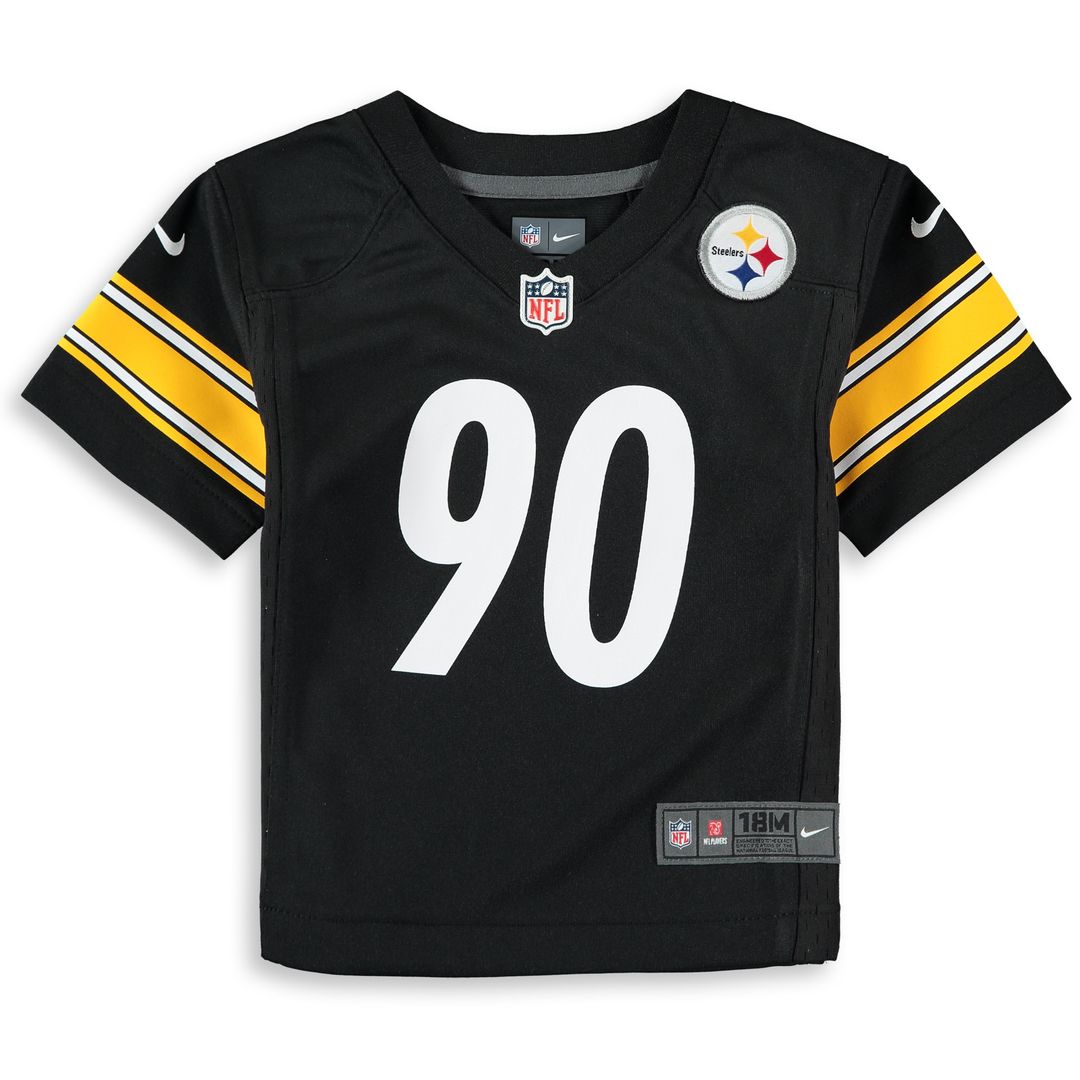 T.J. Watt Pittsburgh Steelers Infant Team Player Game Jersey - Black