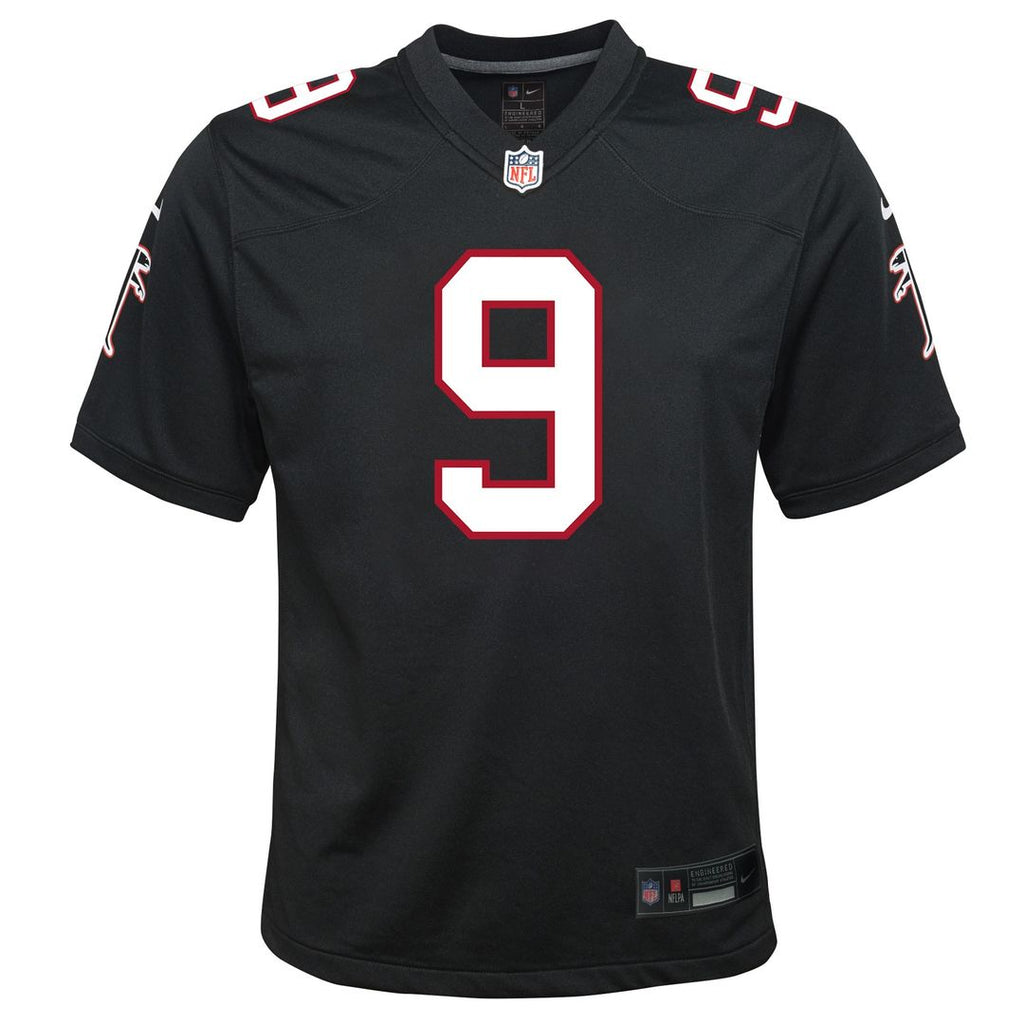 Michael Penix Jr. Atlanta Falcons Youth Alternate Game Jersey - Black