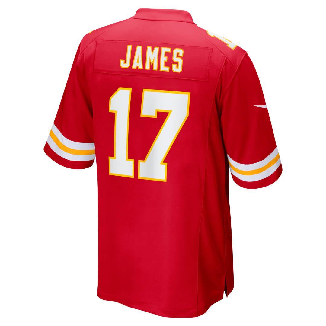 Richie James Kansas City Chiefs Game Jersey - Red