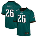 Saquon Barkley Philadelphia Eagles Youth Game Jersey - Green