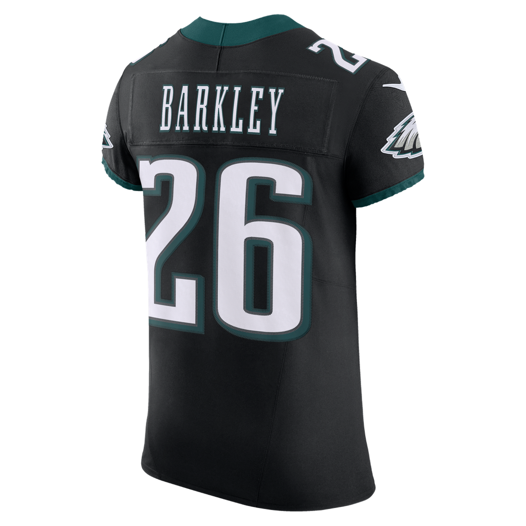 Saquon Barkley Philadelphia Eagles Alternate Vapor F.U.S.E. Elite Jersey - Black