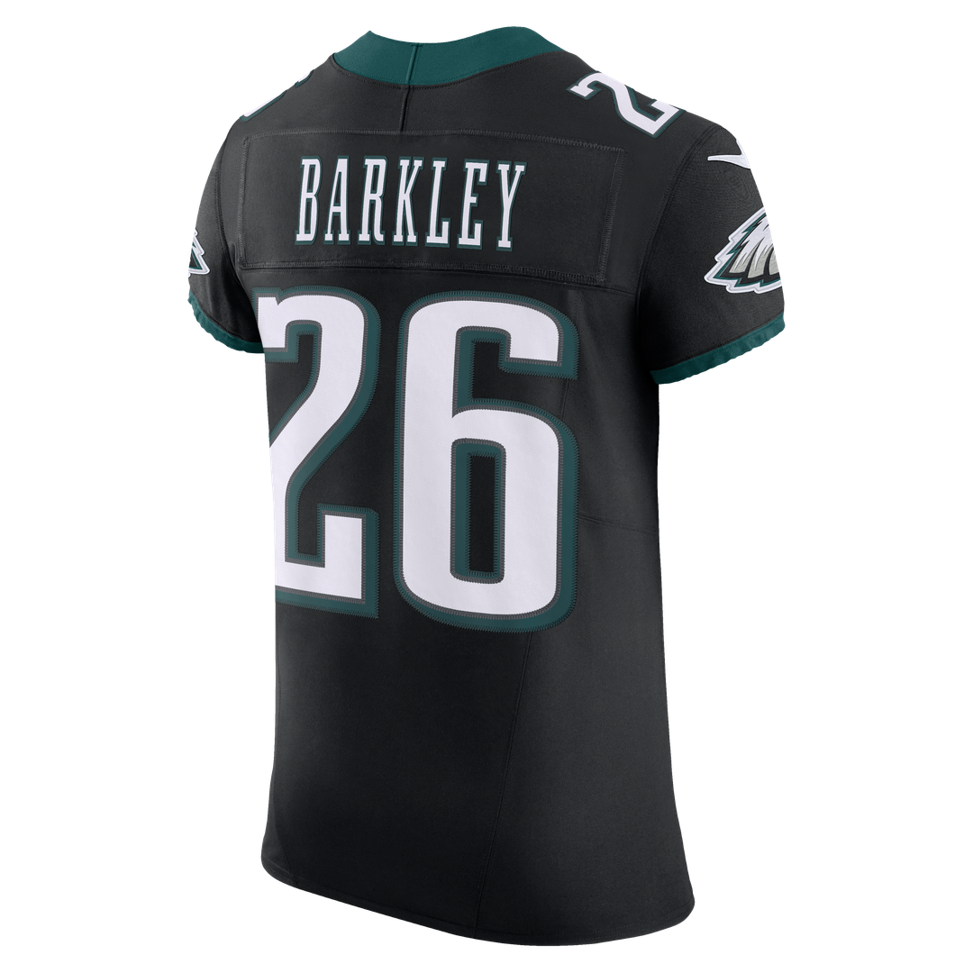 Saquon Barkley Philadelphia Eagles Alternate Vapor F.U.S.E. Elite Jersey - Black