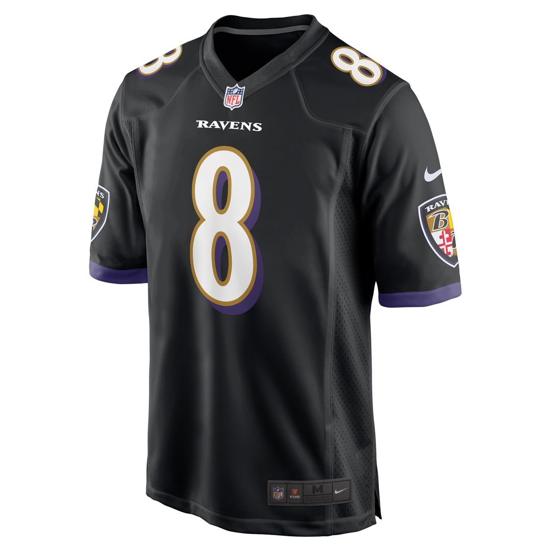 Lamar Jackson Baltimore Ravens Alternate Game Jersey - Purple