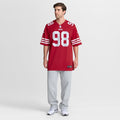 Mykel Williams San Francisco 49ers Team Game Jersey - Scarlet