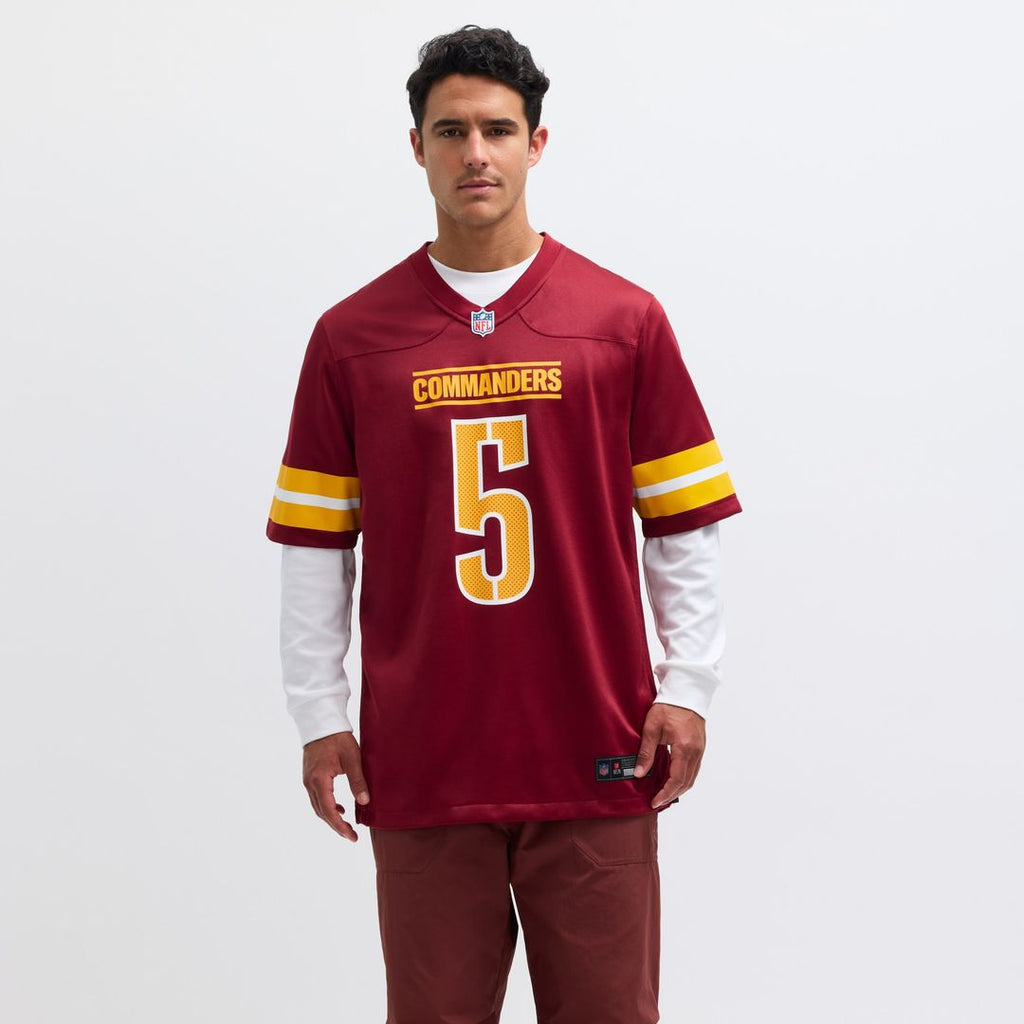 Jayden Daniels Washington Commanders Player Game Jersey - Burgundy