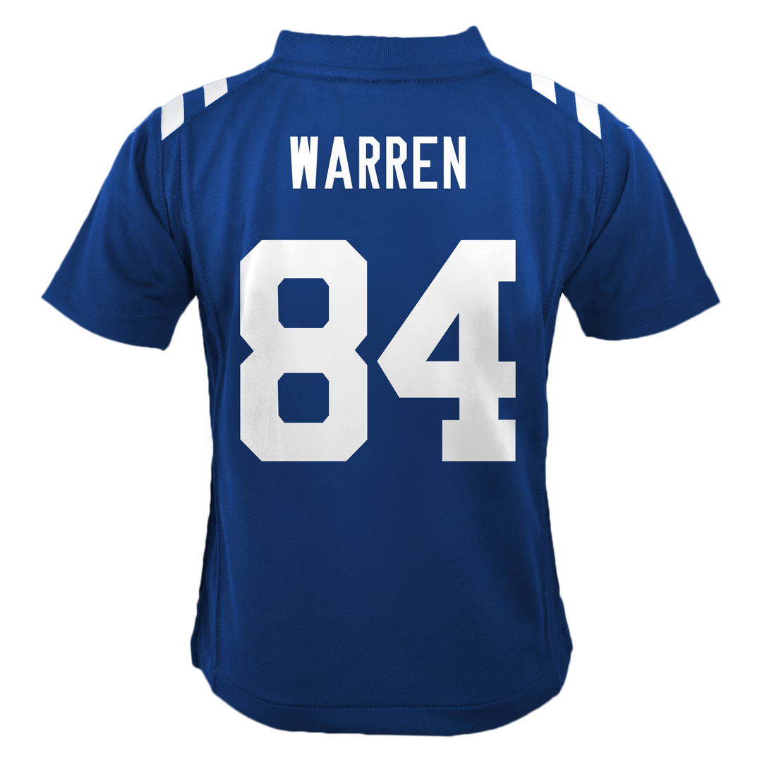 Tyler Warren Indianapolis Colts Toddler Team Game Jersey - Royal