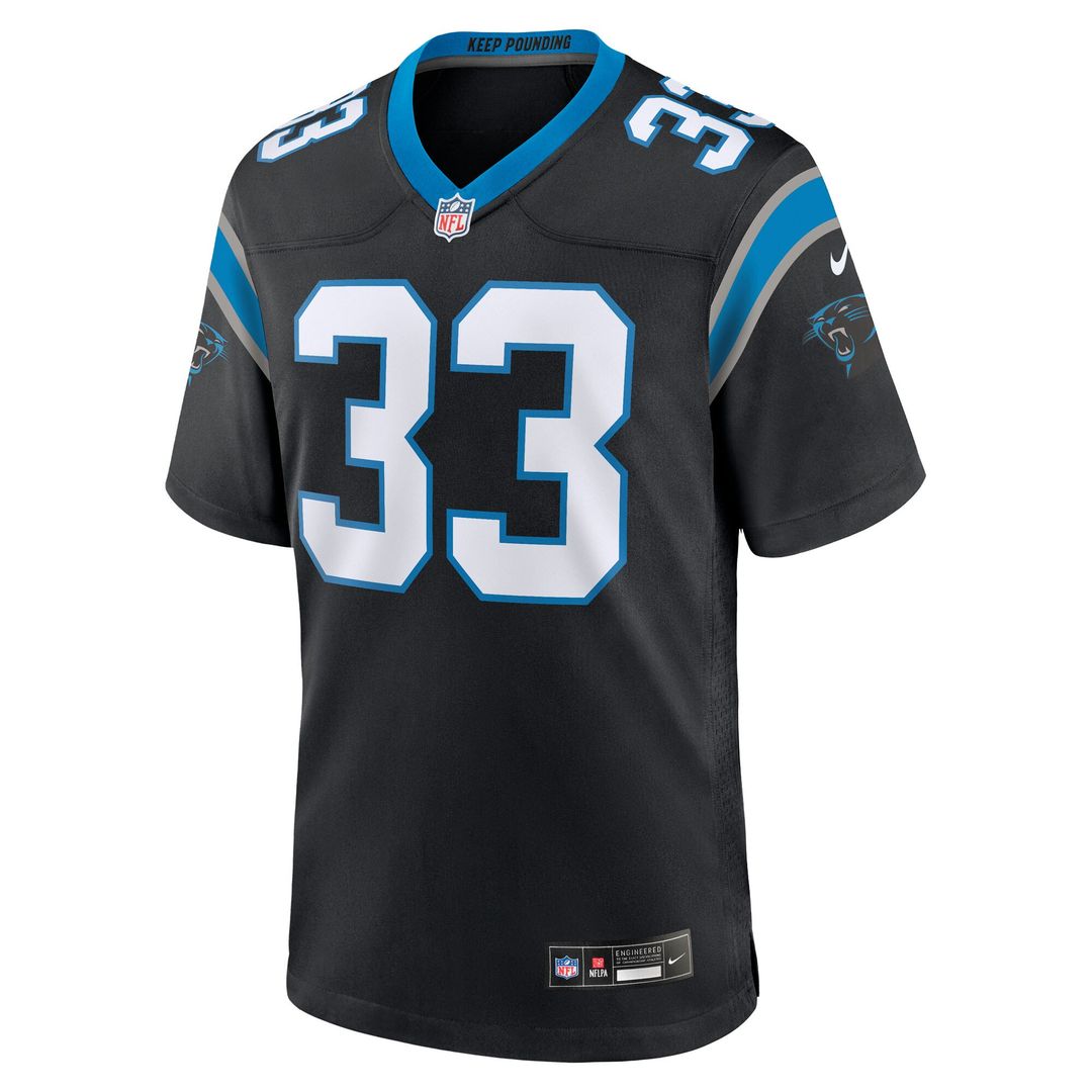 Robert Rochell Carolina Panthers Team Game Jersey - Black