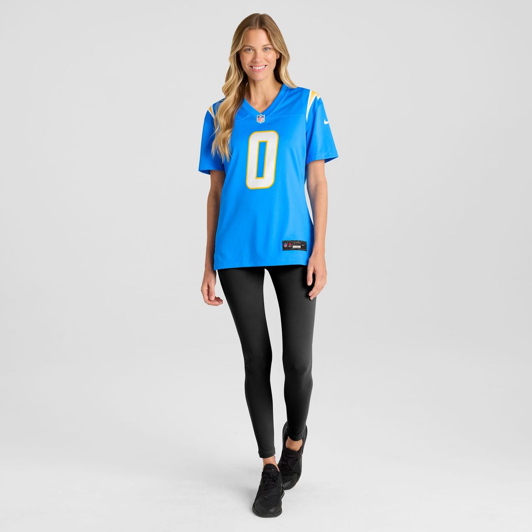 Daiyan Henley Los Angeles Chargers Women's Team Game Jersey - Powder Blue