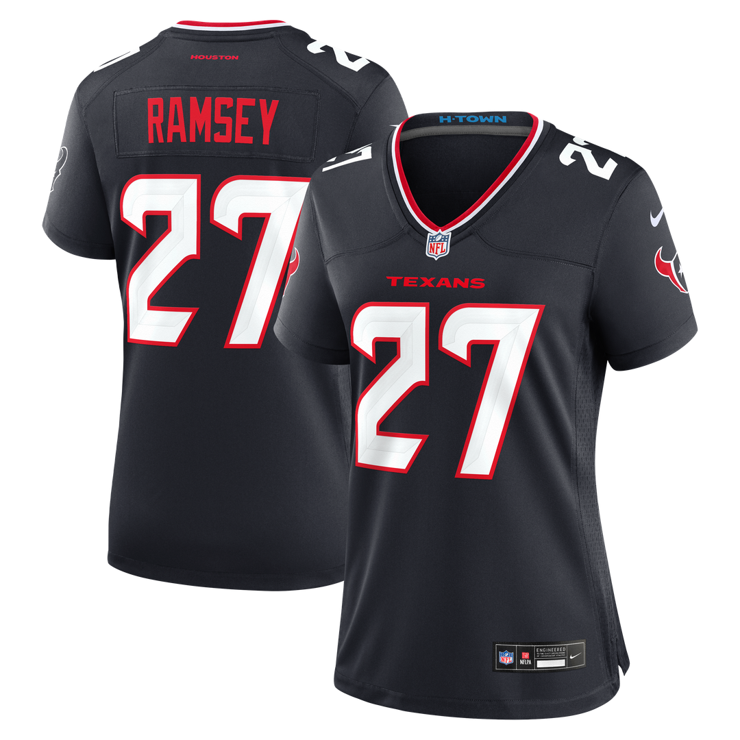 Kamari Ramsey Houston Texans Women's Team Game Jersey - Navy