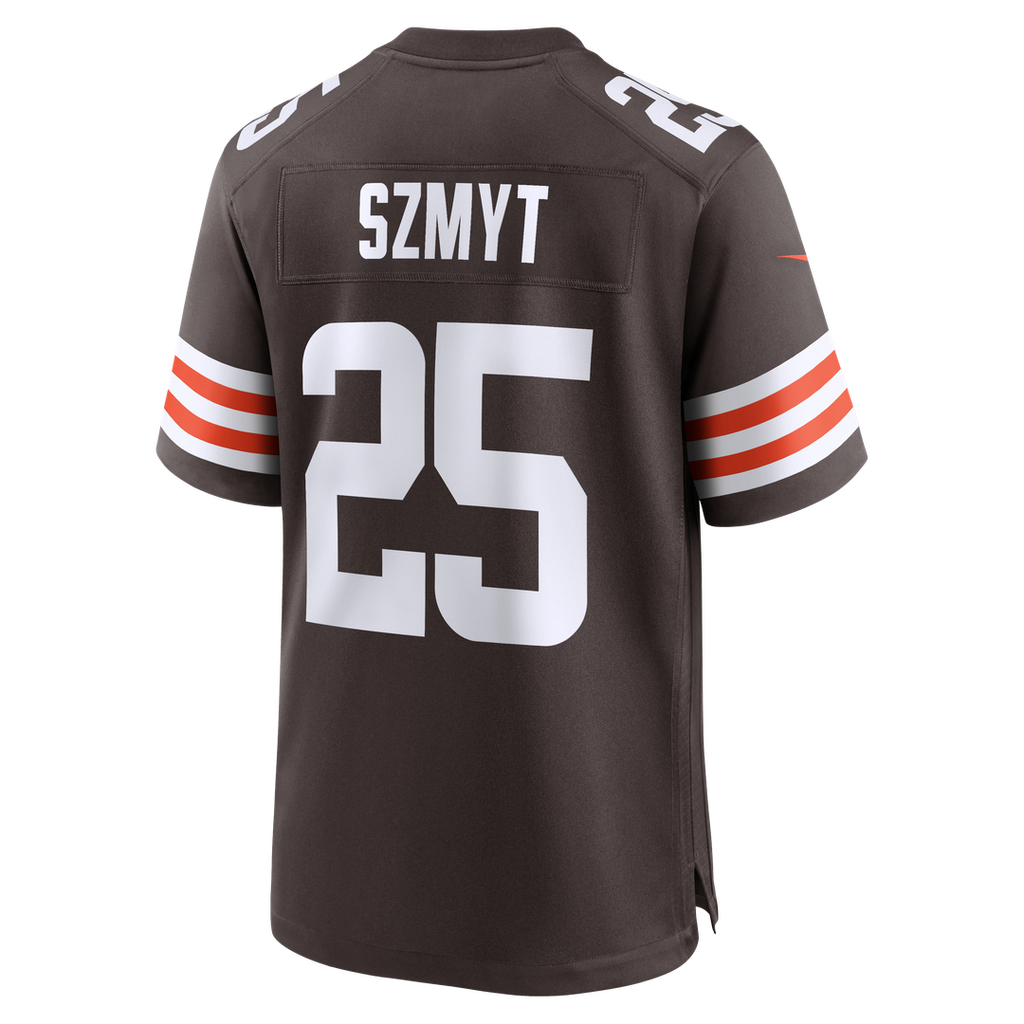 Andre Szmyt Cleveland Browns Team Game Jersey - Brown
