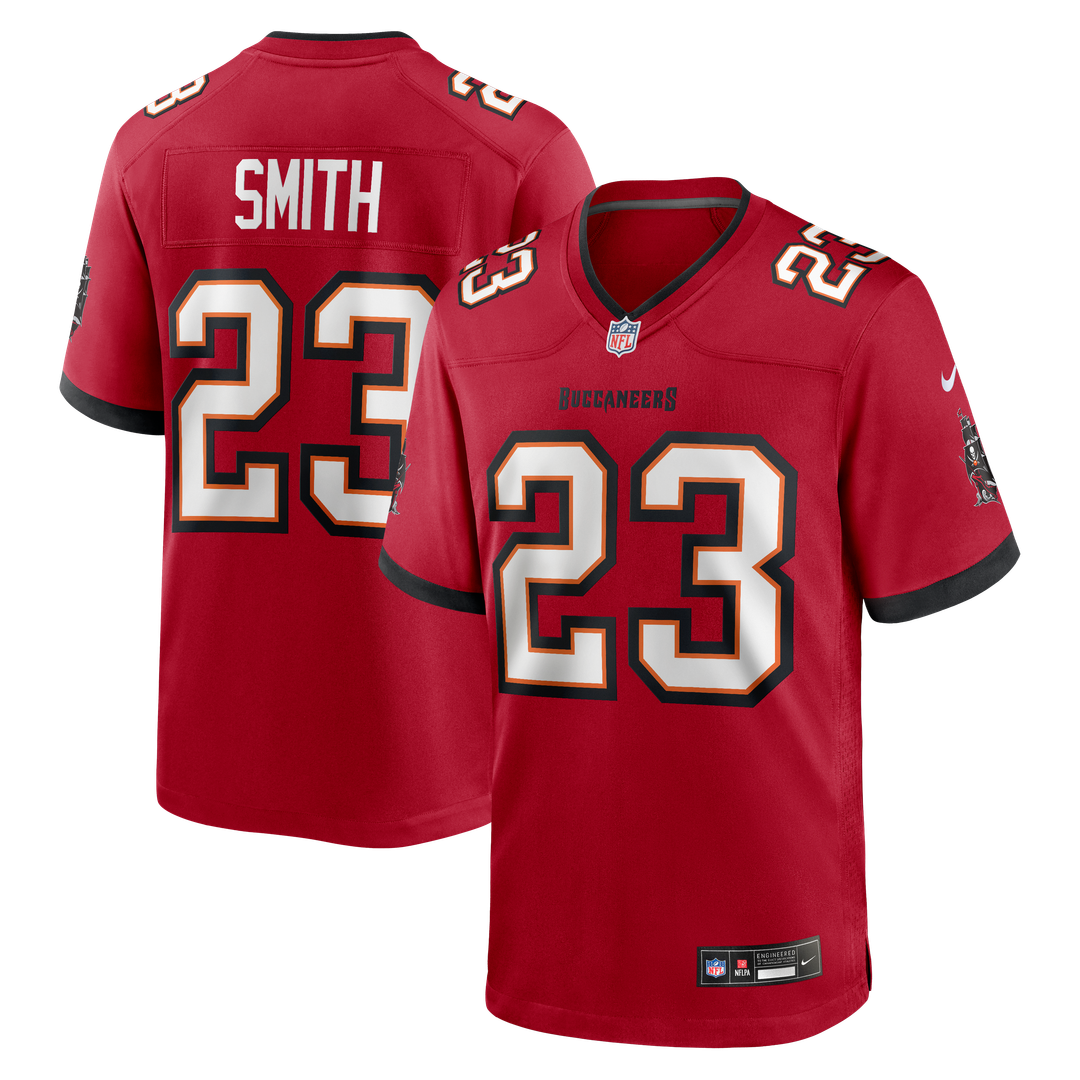 Tykee Smith Tampa Bay Buccaneers Game Jersey - Red