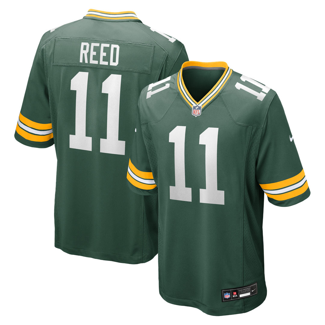 Jayden Reed Green Bay Packers Game Jersey - Green