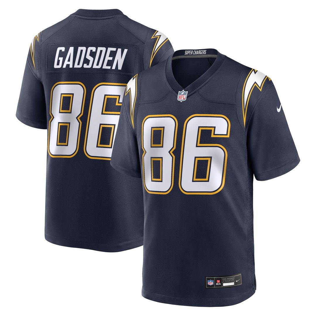 Oronde Gadsden Los Angeles Chargers Team Game Jersey - Powder Blue