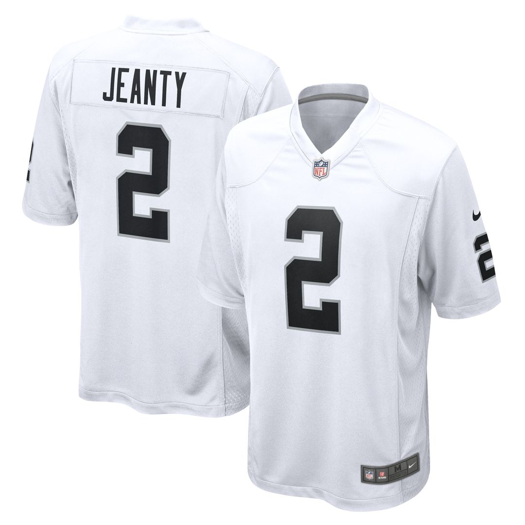 Ashton Jeanty Las Vegas Raiders Team Game Jersey - Black