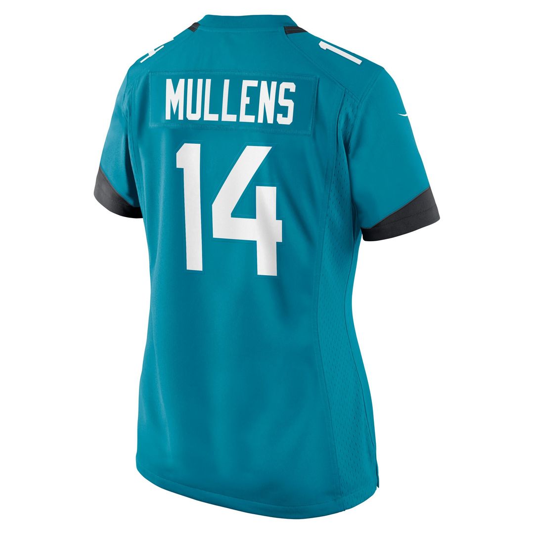 Nick Mullens Jacksonville Jaguars Women's Team Game Jersey - Teal