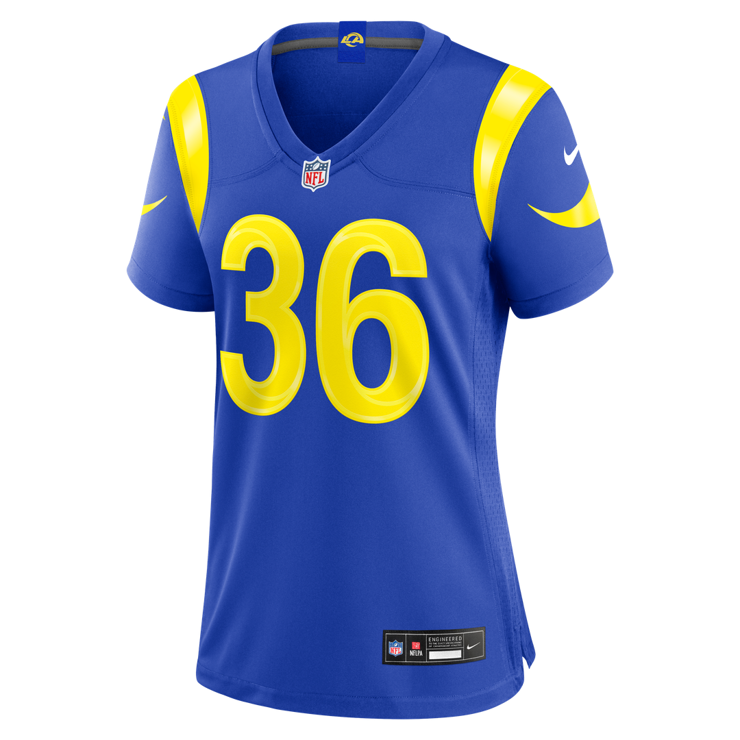 Alex Johnson Los Angeles Rams Women's Team Game Jersey - Royal