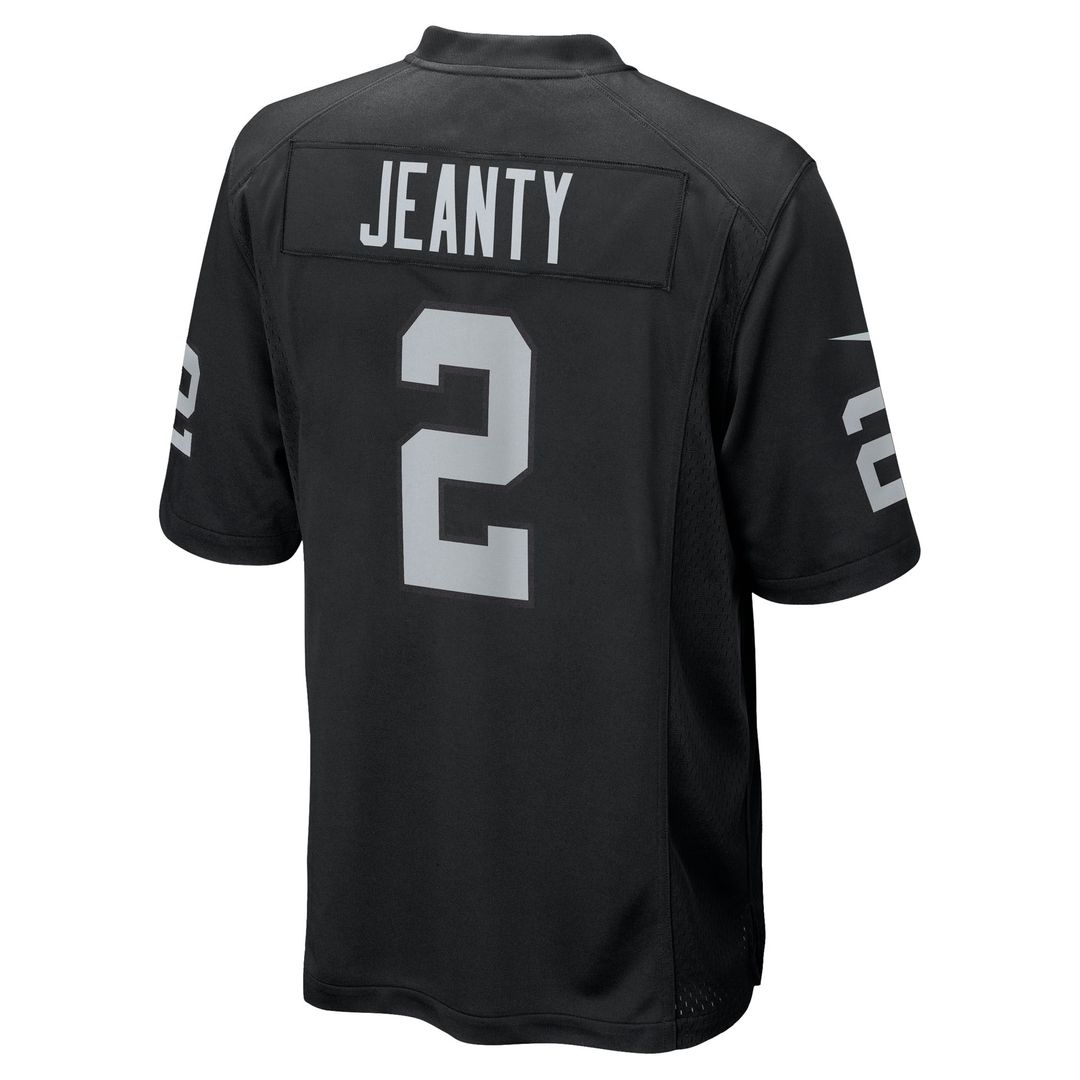 Ashton Jeanty Las Vegas Raiders Team Game Jersey - Black