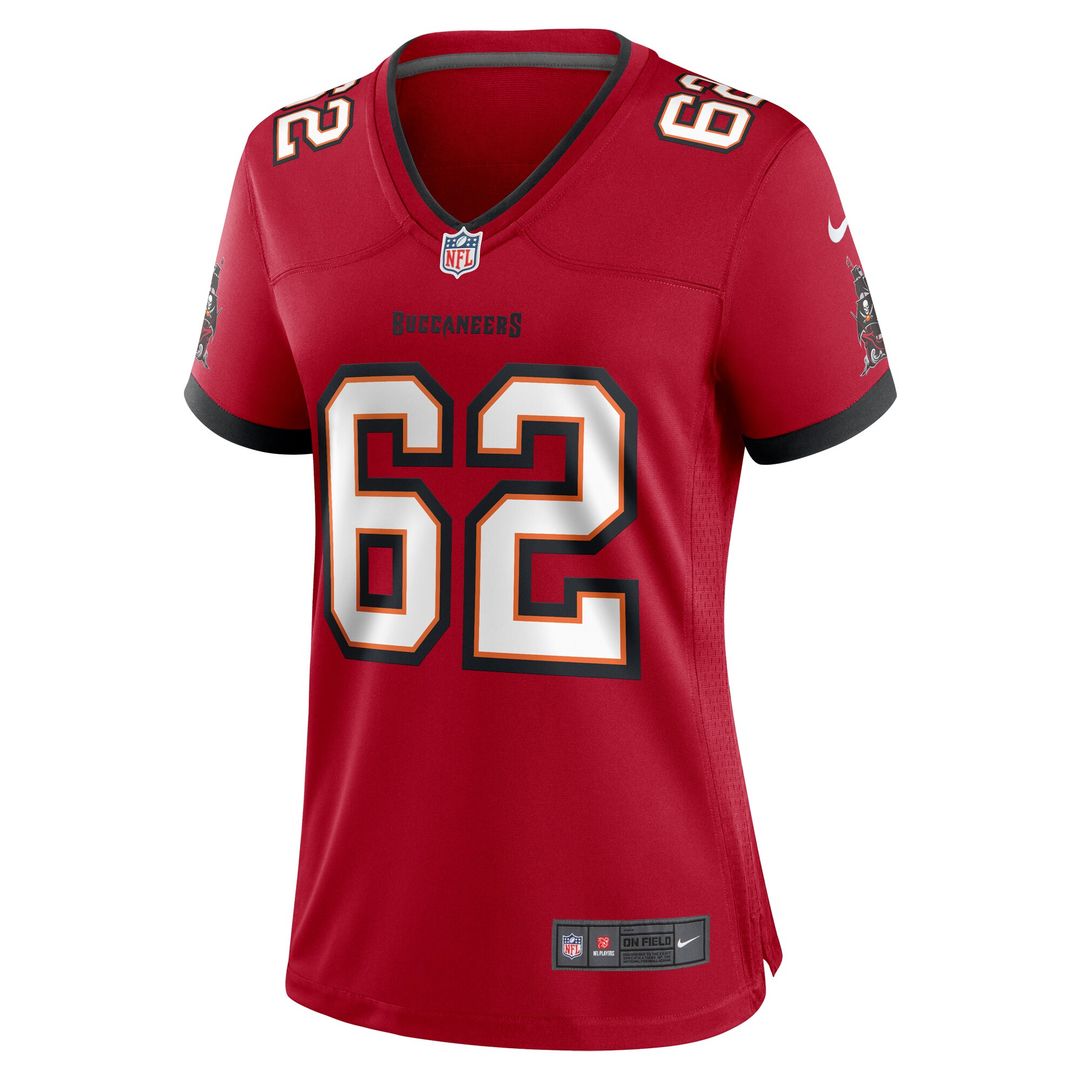 Graham Barton Tampa Bay Buccaneers Women's Game Jersey - Red