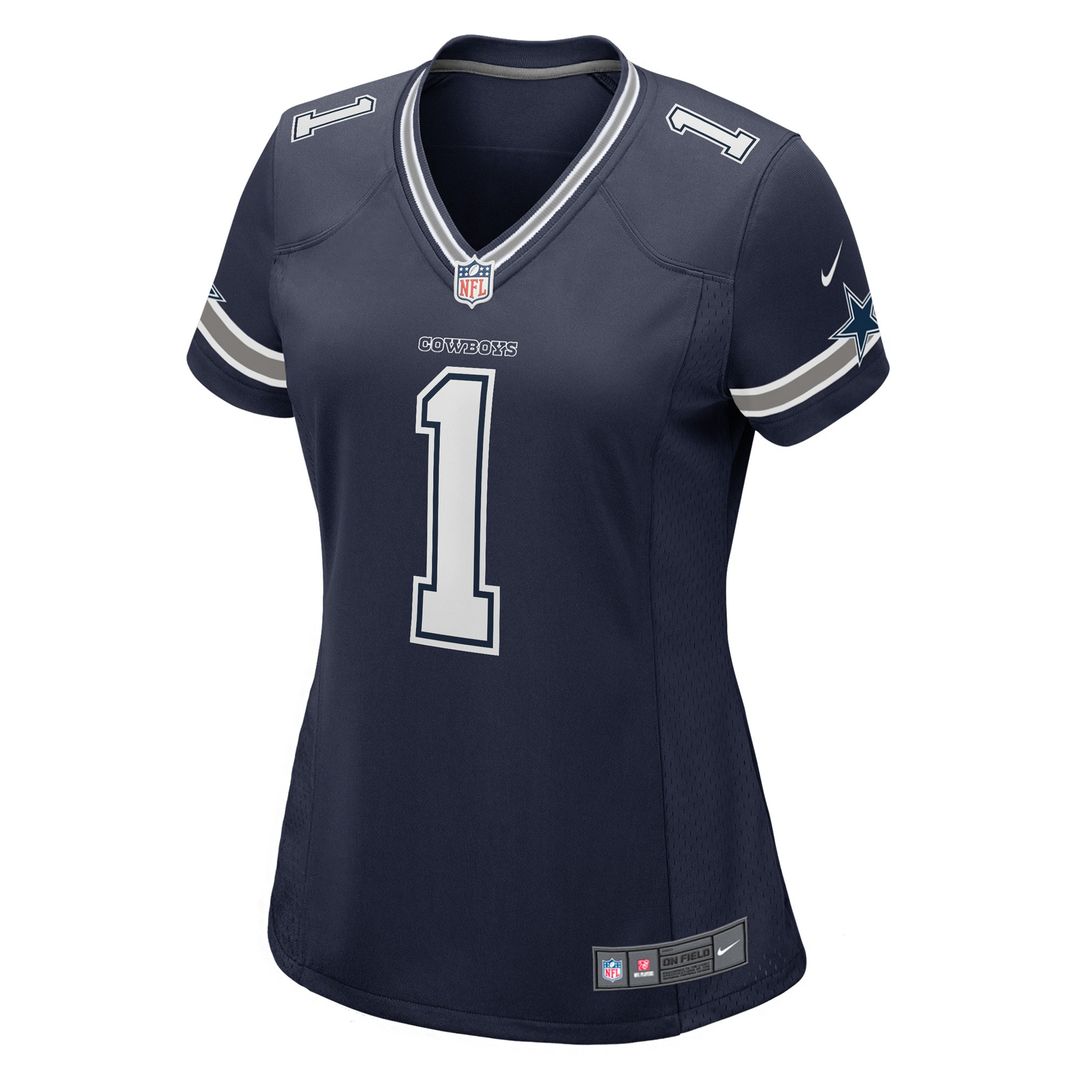 Number 1 Bride Dallas Cowboys Women's Game Jersey - Navy