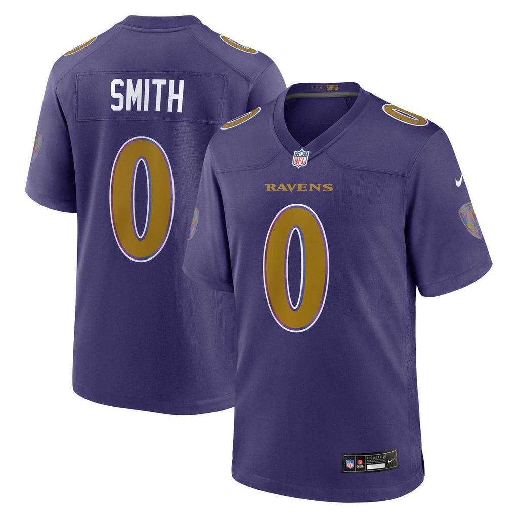 Roquan Smith Baltimore Ravens Game Jersey - White