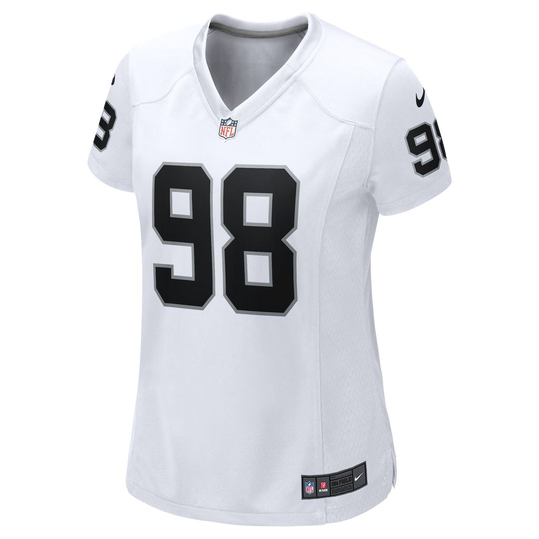 Maxx Crosby Las Vegas Raiders Women's Game Jersey - White