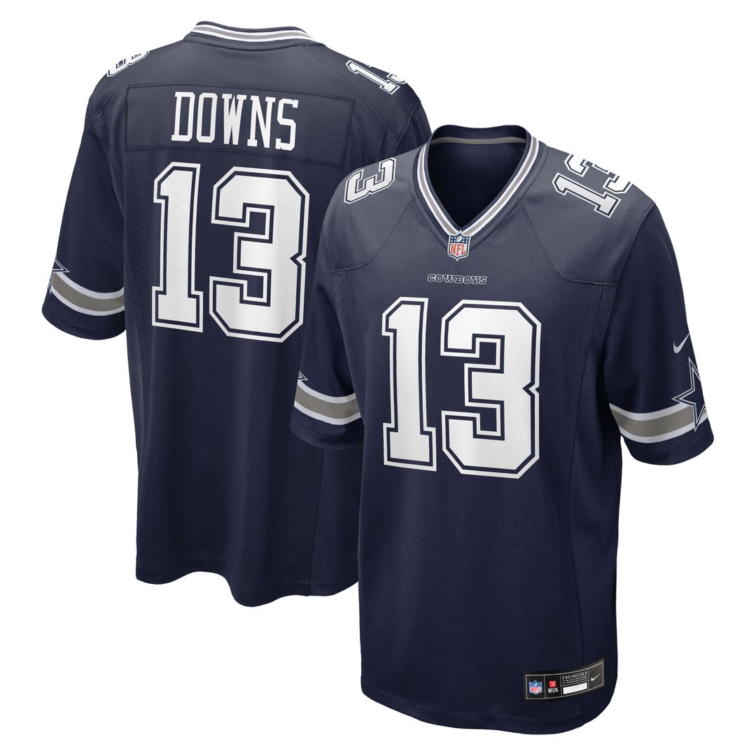 Caleb Downs Dallas Cowboys Game Jersey - White