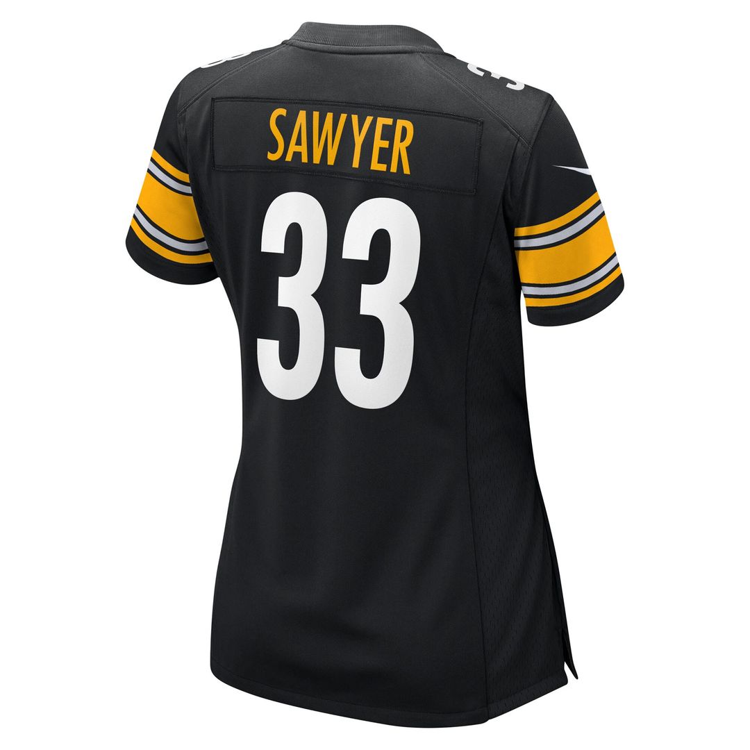 Jack Sawyer Pittsburgh Steelers Women's Team Game Jersey - Black