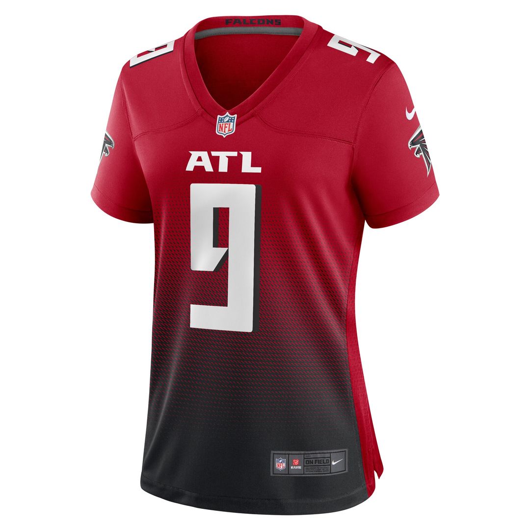 Michael Penix Jr. Atlanta Falcons Women's Alternate Game Jersey - Red