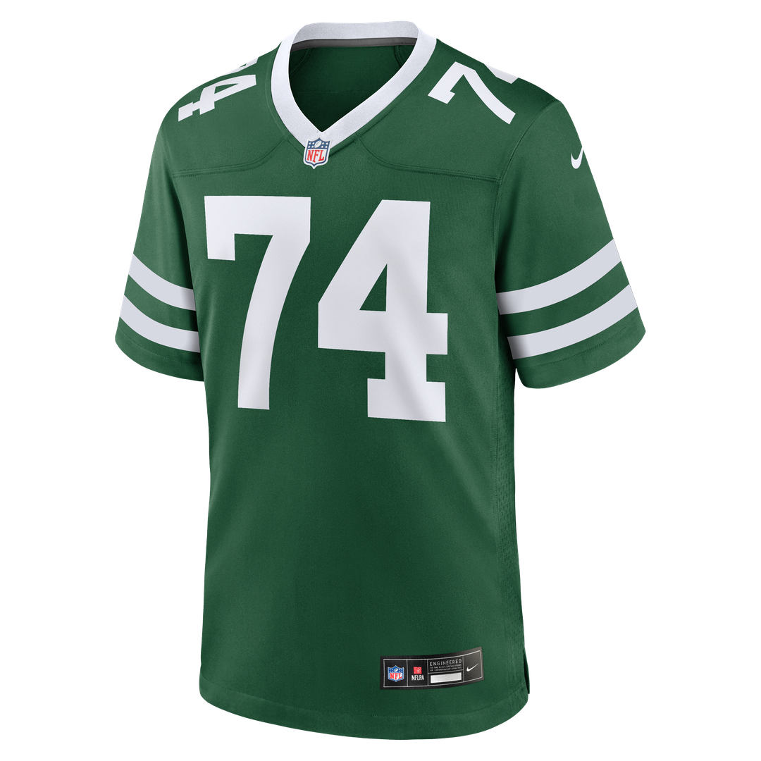 Olu Fashanu New York Jets Player Game Jersey - Gotham Green