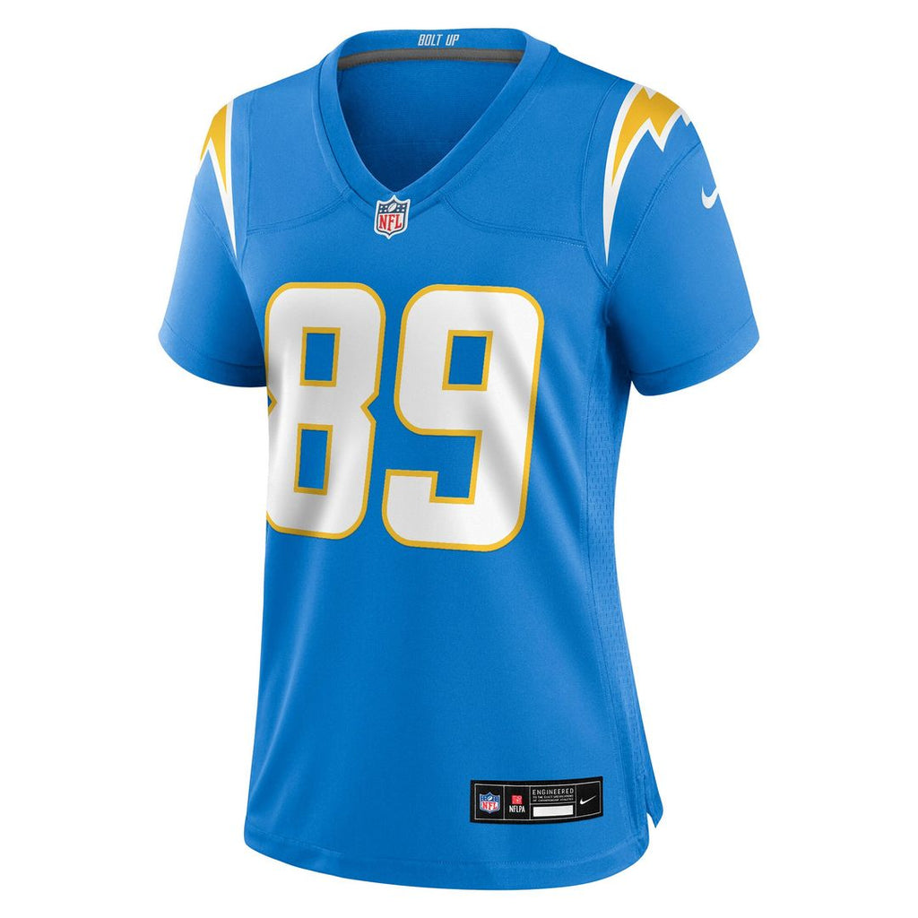 Will Dissly Los Angeles Chargers Women's Team Game Jersey - Powder Blue
