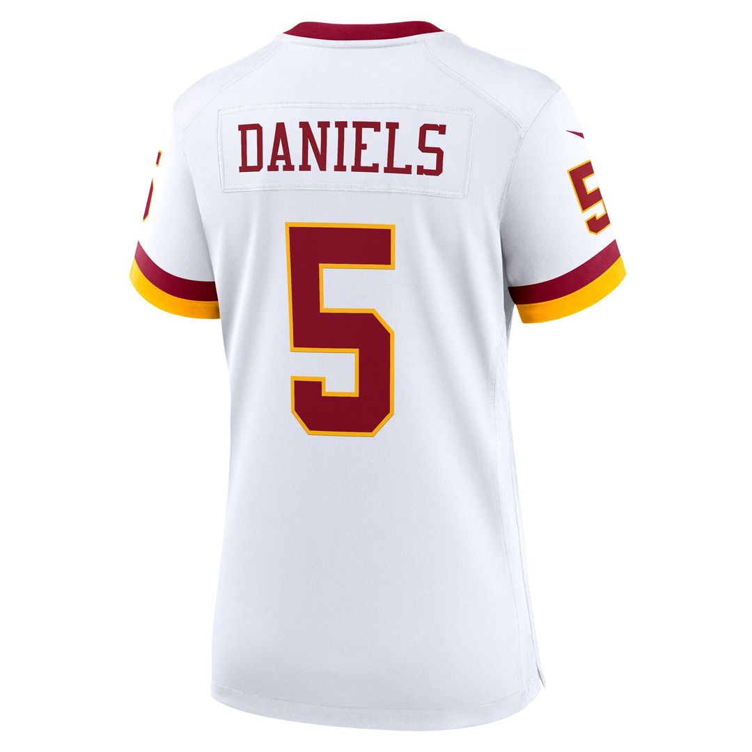 Jayden Daniels Washington Commanders Women's Game Super Bowl Era Jersey - White