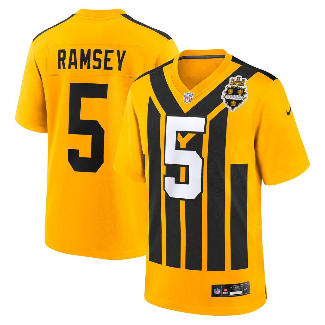 Jalen Ramsey Pittsburgh Steelers Team Game Jersey - Black