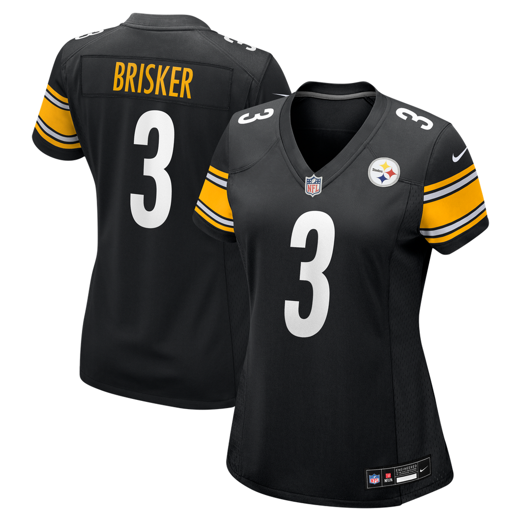 Jaquan Brisker Pittsburgh Steelers Women's Team Game Jersey - Black