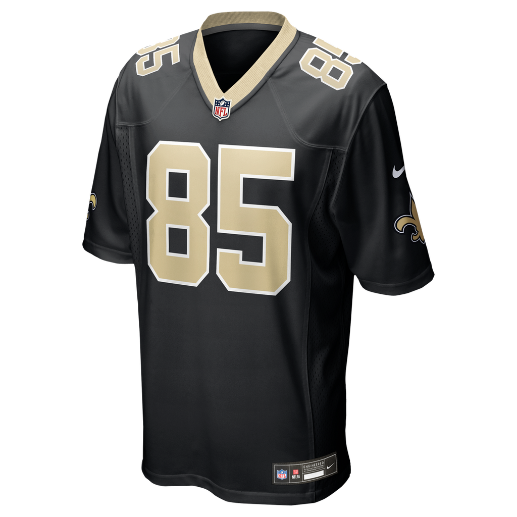 Mason Pline New Orleans Saints Team Game Jersey - Black