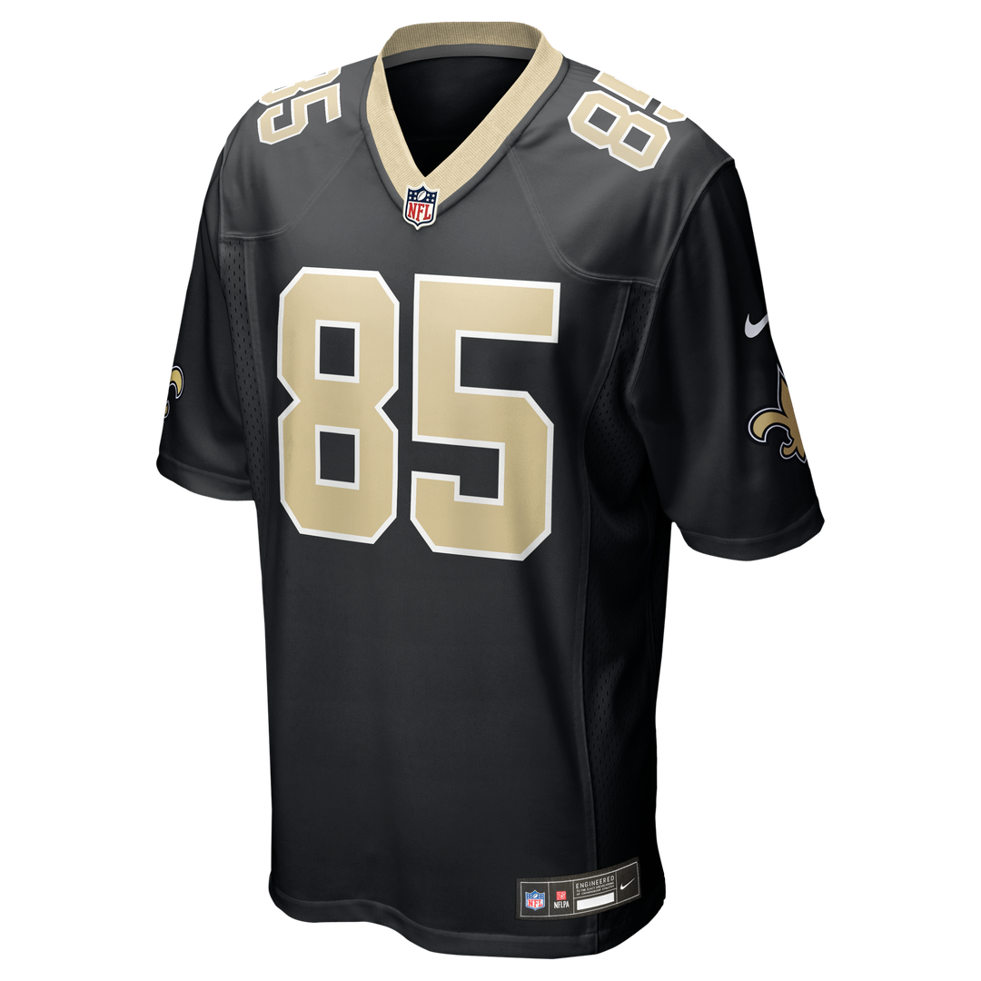 Mason Pline New Orleans Saints Team Game Jersey - Black