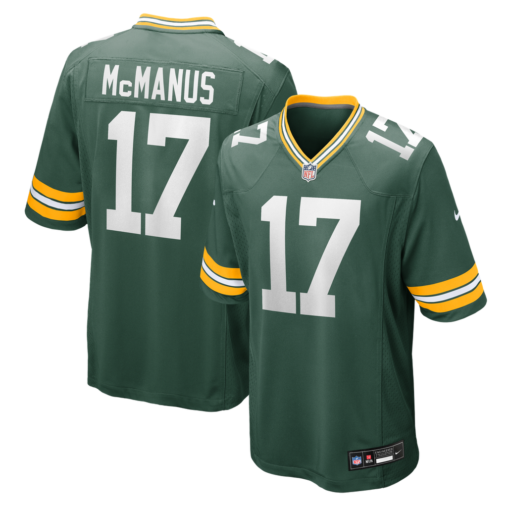 Brandon McManus Green Bay Packers Team Game Jersey - Green