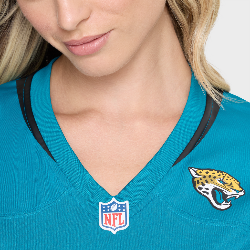 Tim Jones Jacksonville Jaguars Women's Team Game Jersey - Teal