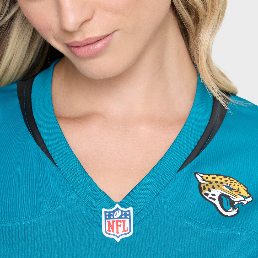 Tim Jones Jacksonville Jaguars Women's Team Game Jersey - Teal