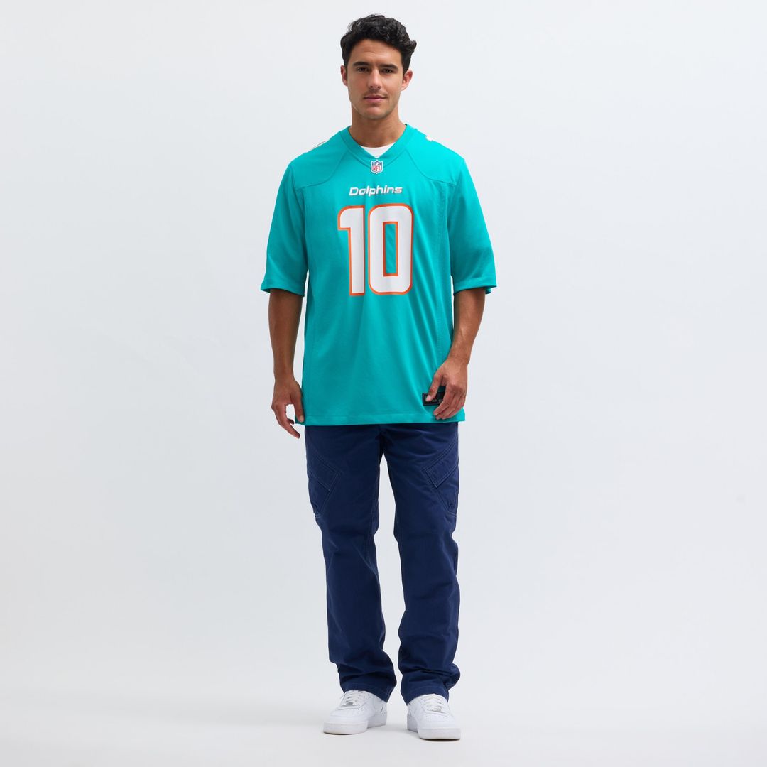 Tyreek Hill Miami Dolphins Game Jersey - Aqua