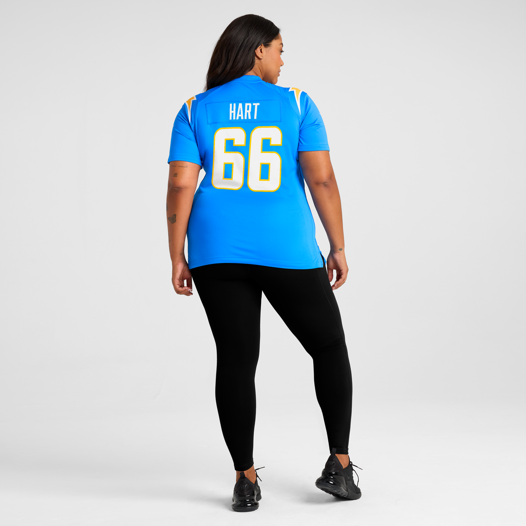 Bobby Hart Los Angeles Chargers Women's Team Game Jersey - Powder Blue