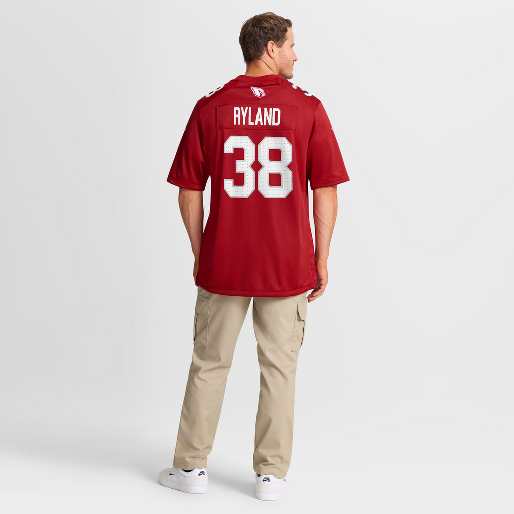 Chad Ryland Arizona Cardinals Team Game Jersey - Cardinal