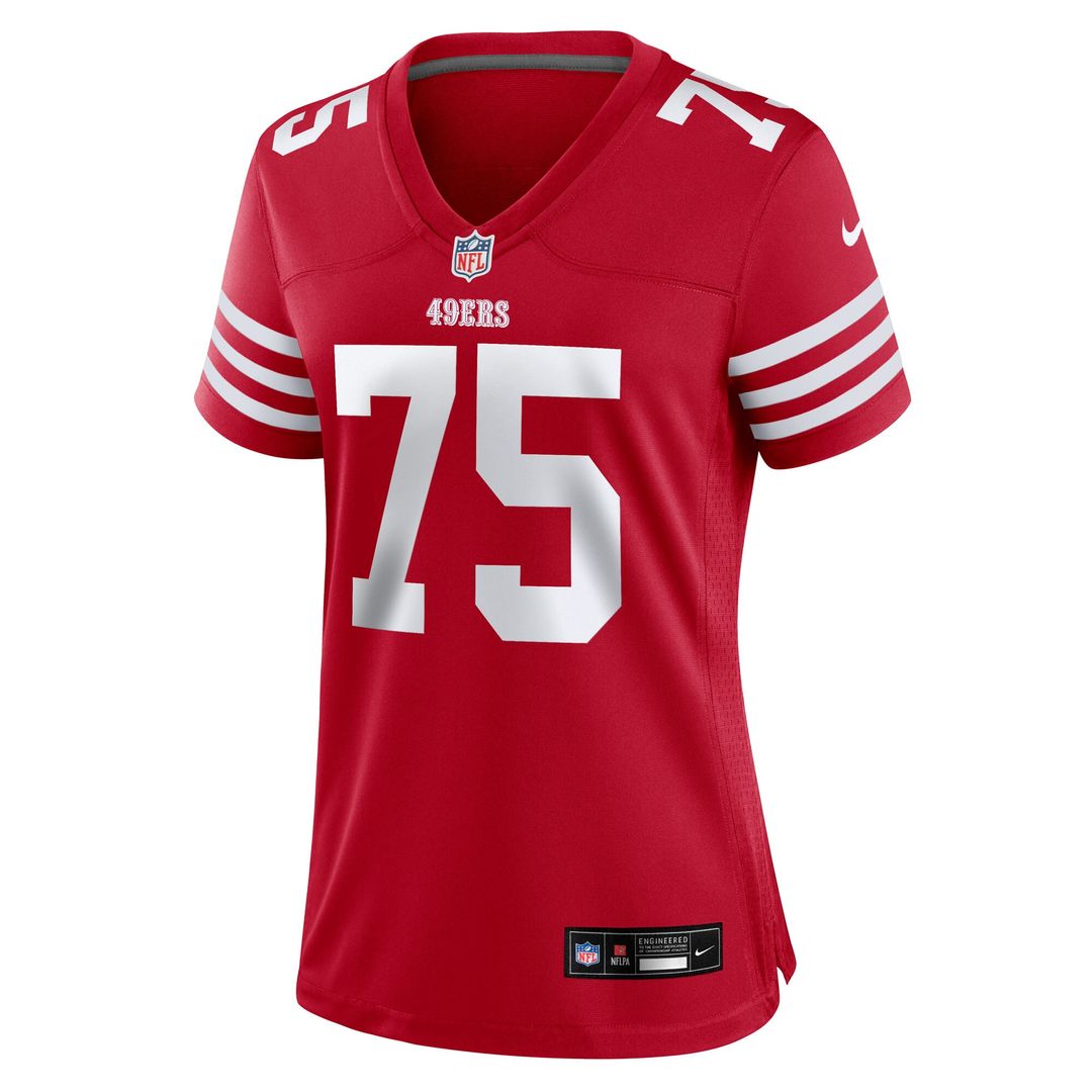 Connor Colby San Francisco 49ers Women's Team Game Jersey - Scarlet
