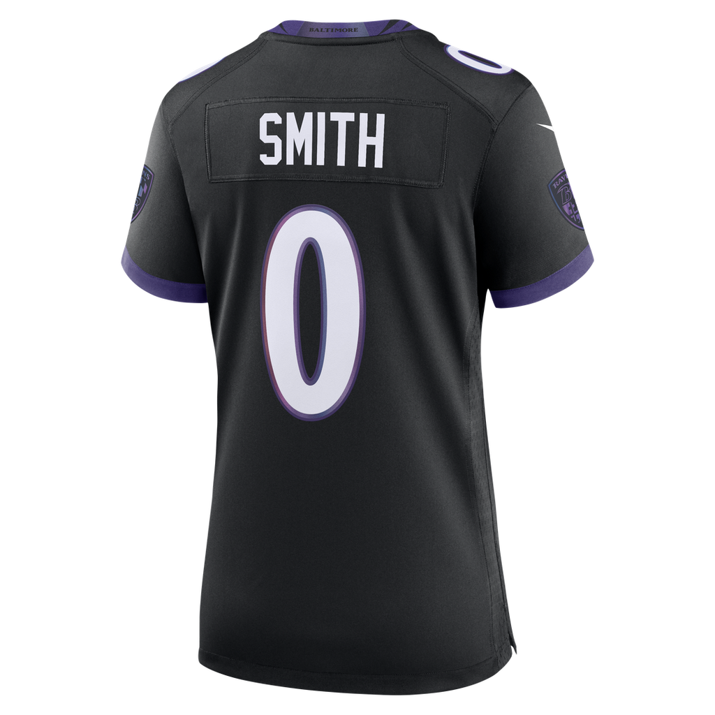 Roquan Smith Baltimore Ravens Women's Team Game Jersey - Purple