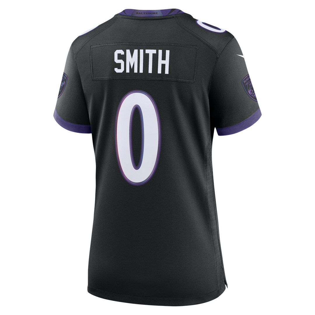 Roquan Smith Baltimore Ravens Women's Team Game Jersey - Purple
