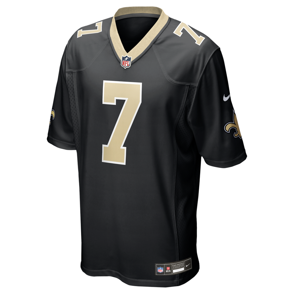 Taysom Hill New Orleans Saints Game Jersey - Black