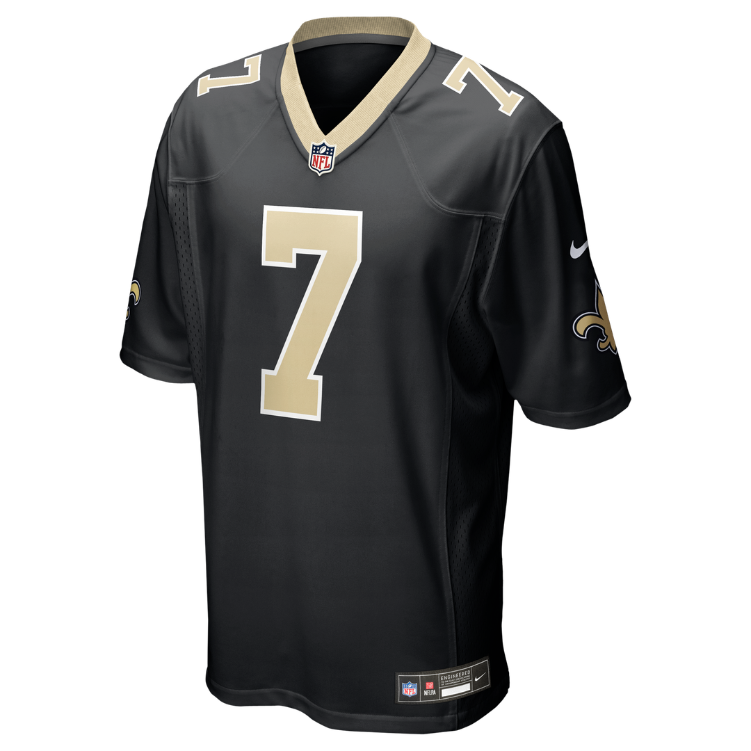 Taysom Hill New Orleans Saints Game Jersey - Black