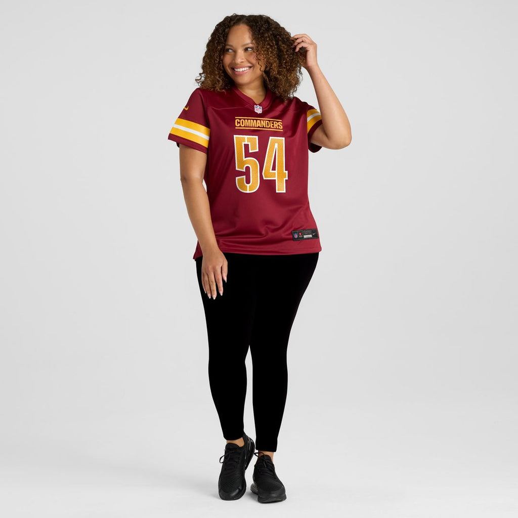 Bobby Wagner Washington Commanders Women's Team Game Jersey - Burgundy